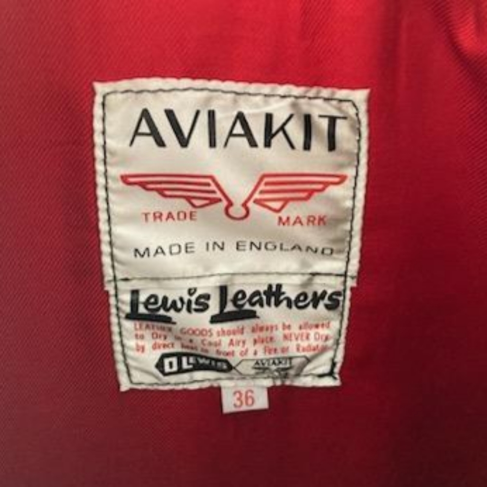 Lewis Leathers Aviakit Women's Brown Leather Jacket (36, UK - equiv. to US 6) - Picture 5 of 5